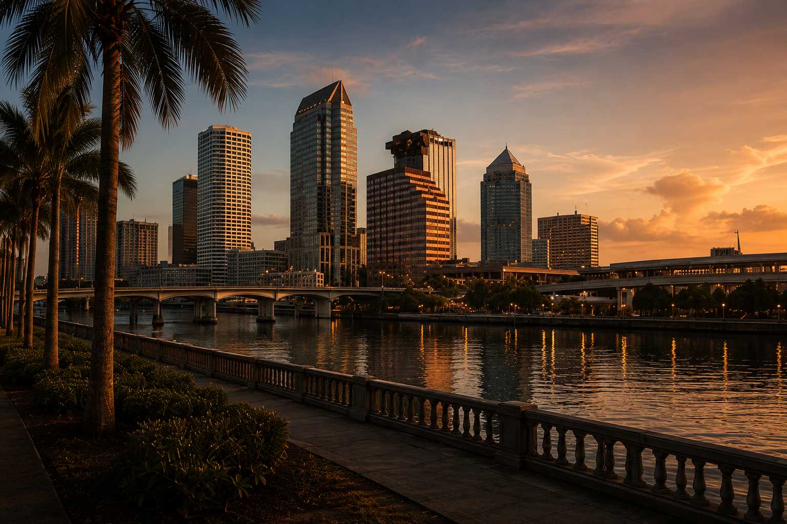 Tampa Florida skyline